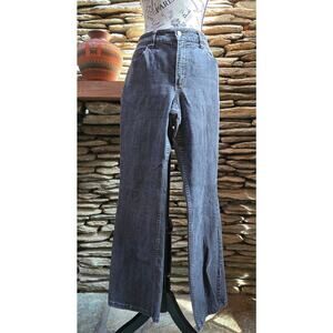 Size 12 Coldwater Creek Black Washed Denim Jeans